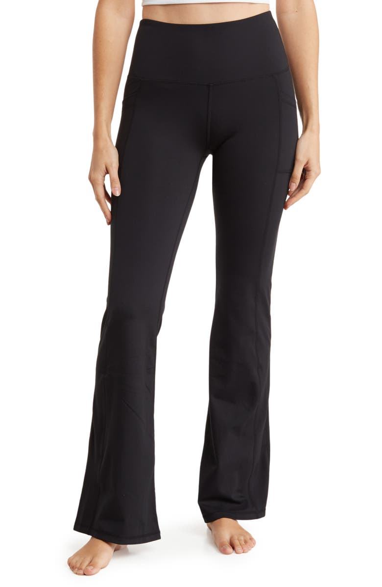 YOGALICIOUS Tribeca Lux High Waist Pocket Yoga Pants, Main, color,