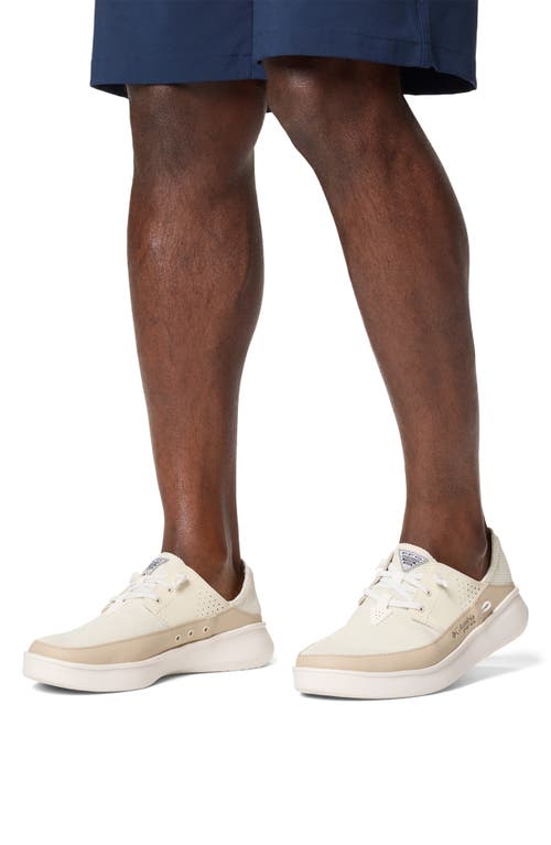 Columbia Boatside Pfg Slip-on Sneaker In Stone/fossil
