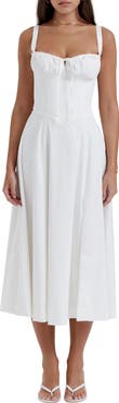 HOUSE OF CB Carmen Bustier Sundress