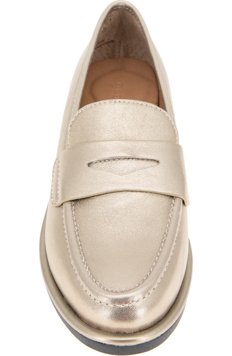 Gentle Souls Cybil Loafer, Alternate, color, Gravel Leather