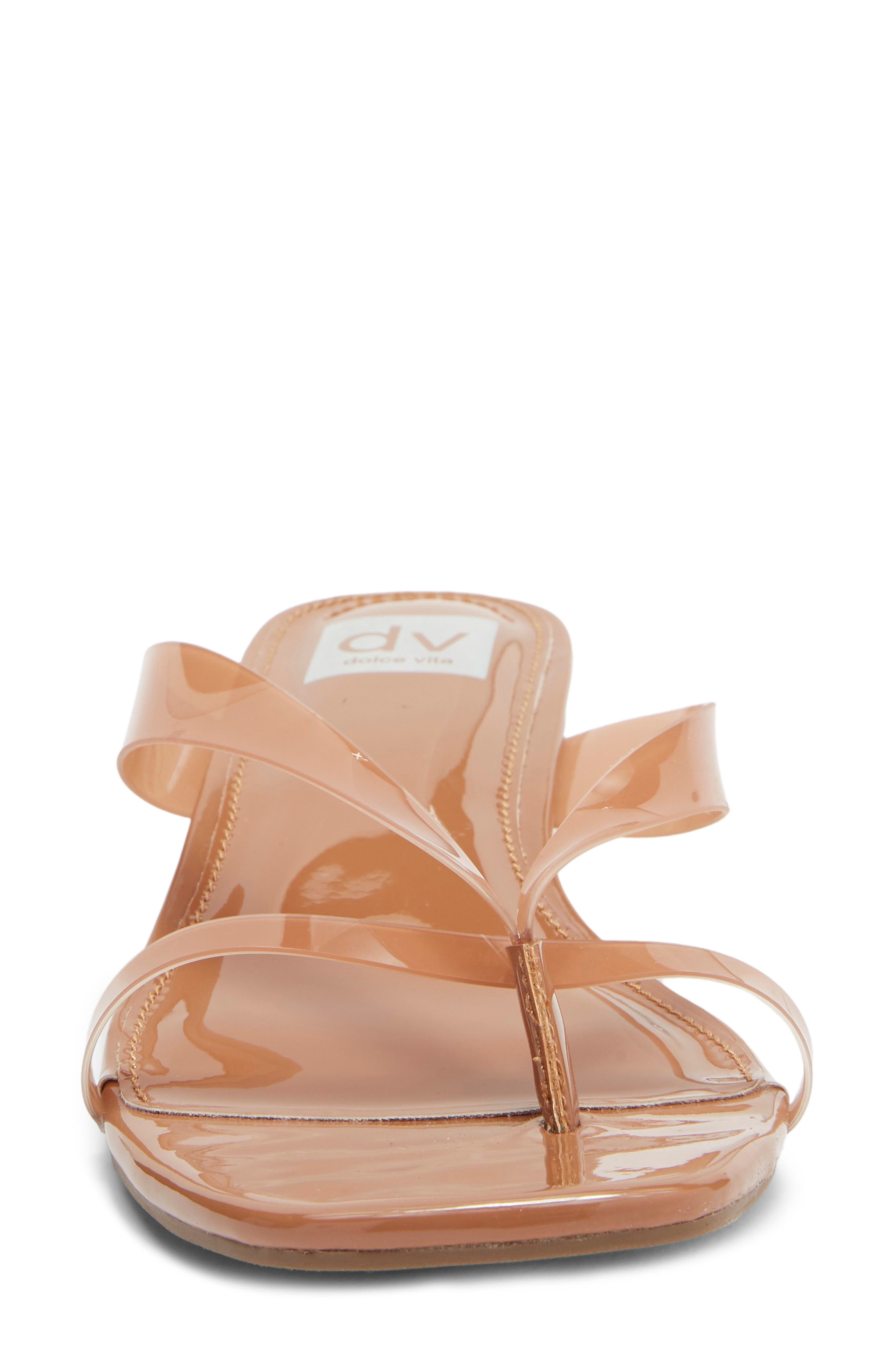 DV by Dolce Vita Bex Kitten Heel Sandal, Alternate, color, Toffee