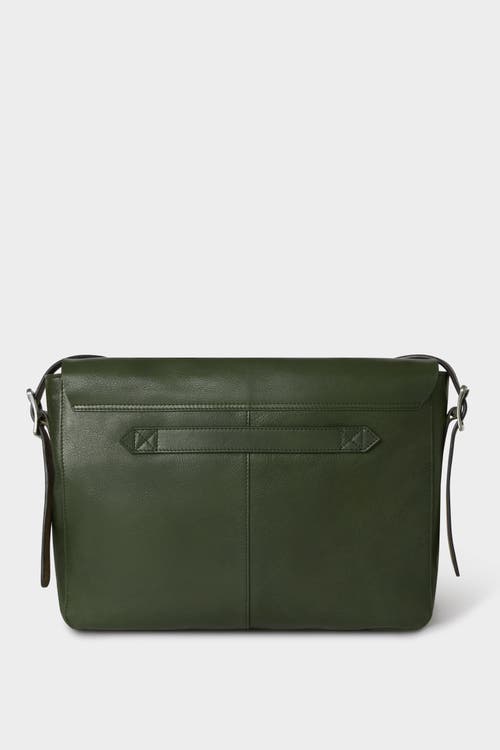 Osprey London The Lorenzo Large Leather Messenger Bag