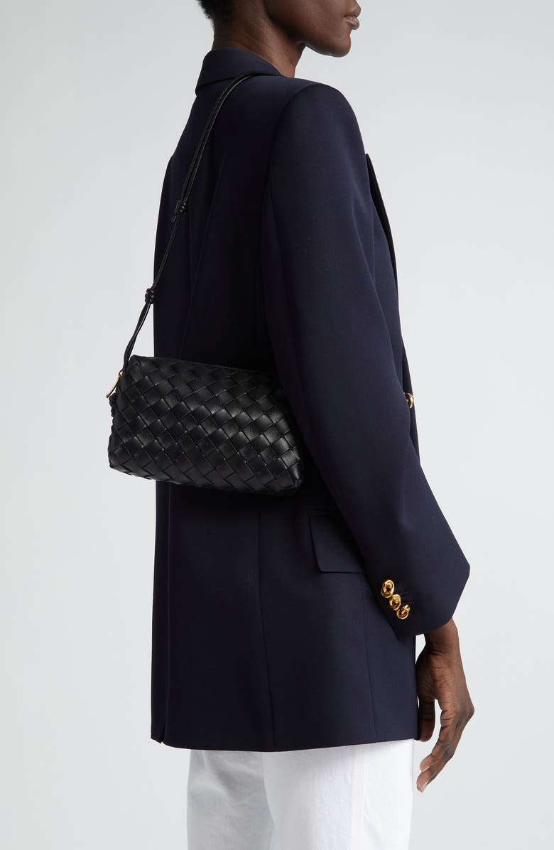 Bottega Veneta Loop Intrecciato Leather Camera Bag, Alternate, color,