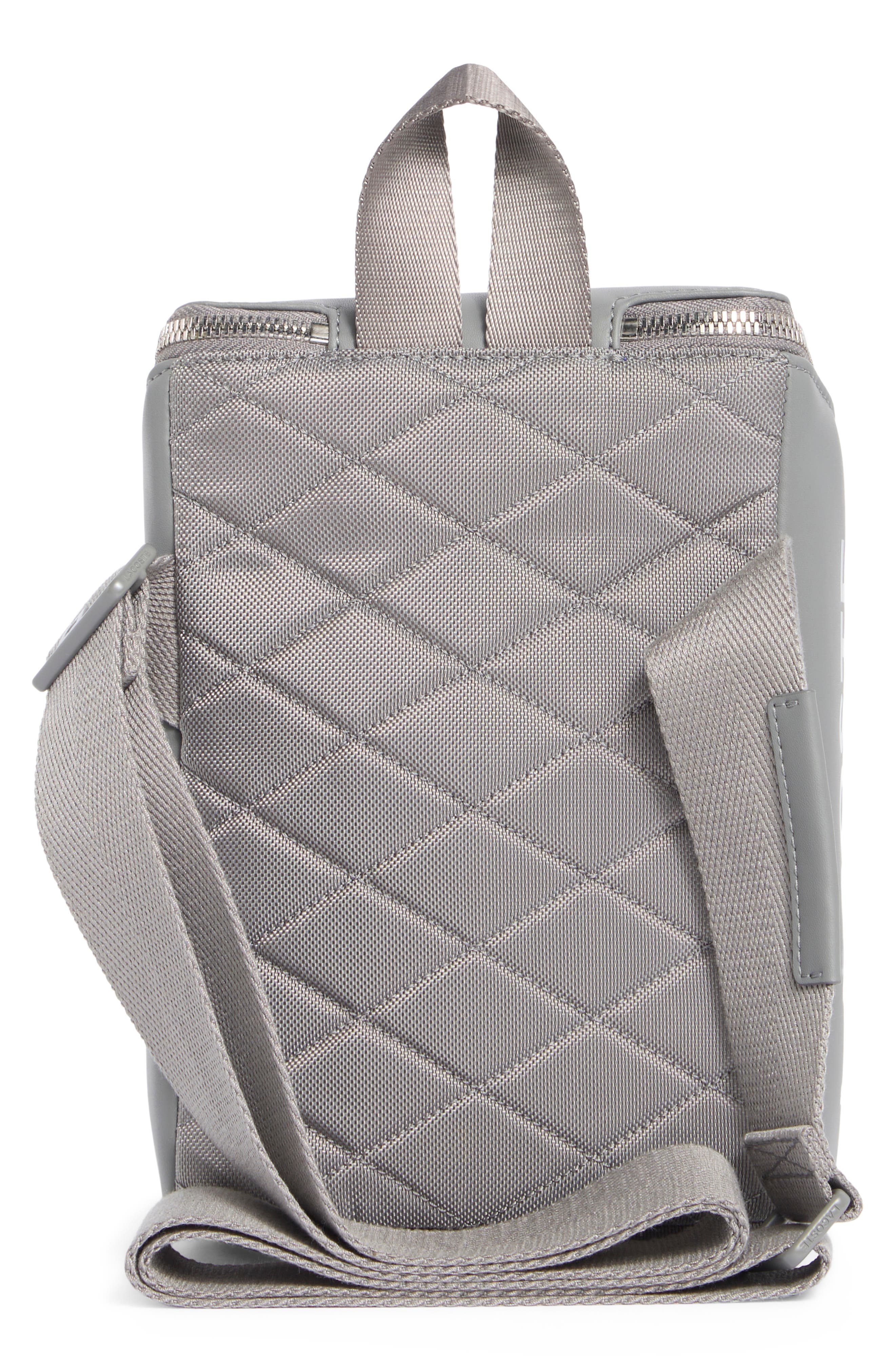 YZIO Crossbody Bag, Alternate, color, WARM GREY