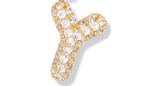 Brook & York Brook And York Petra Initial Charm Bracelet In Gold Y