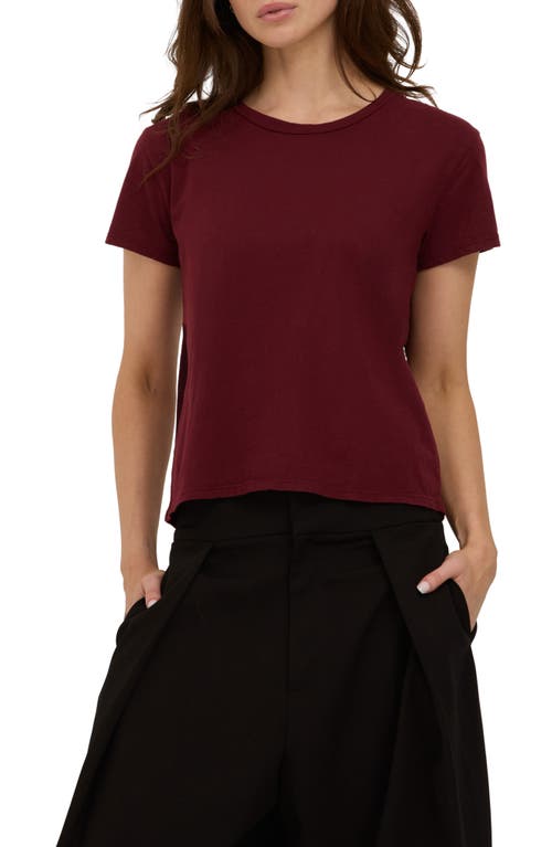 Project Social T The Ultimate T-shirt In Dark Cherry