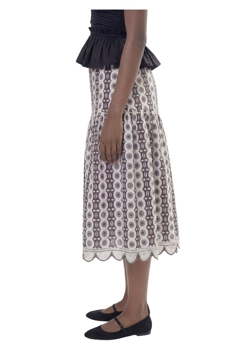 Riya Skirt, Alternate, color, CIRCLE PRINT