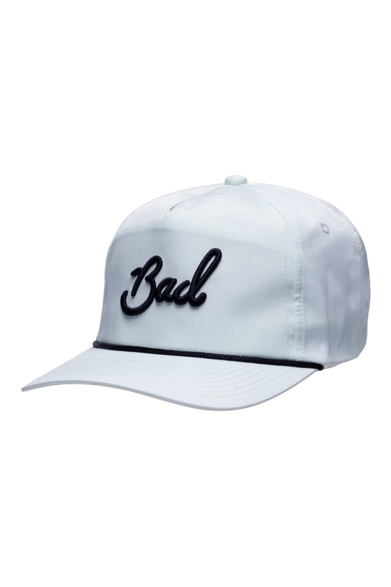 Bad Snapback Water Repellent Rope Hat, Main, color, PALE BLUE