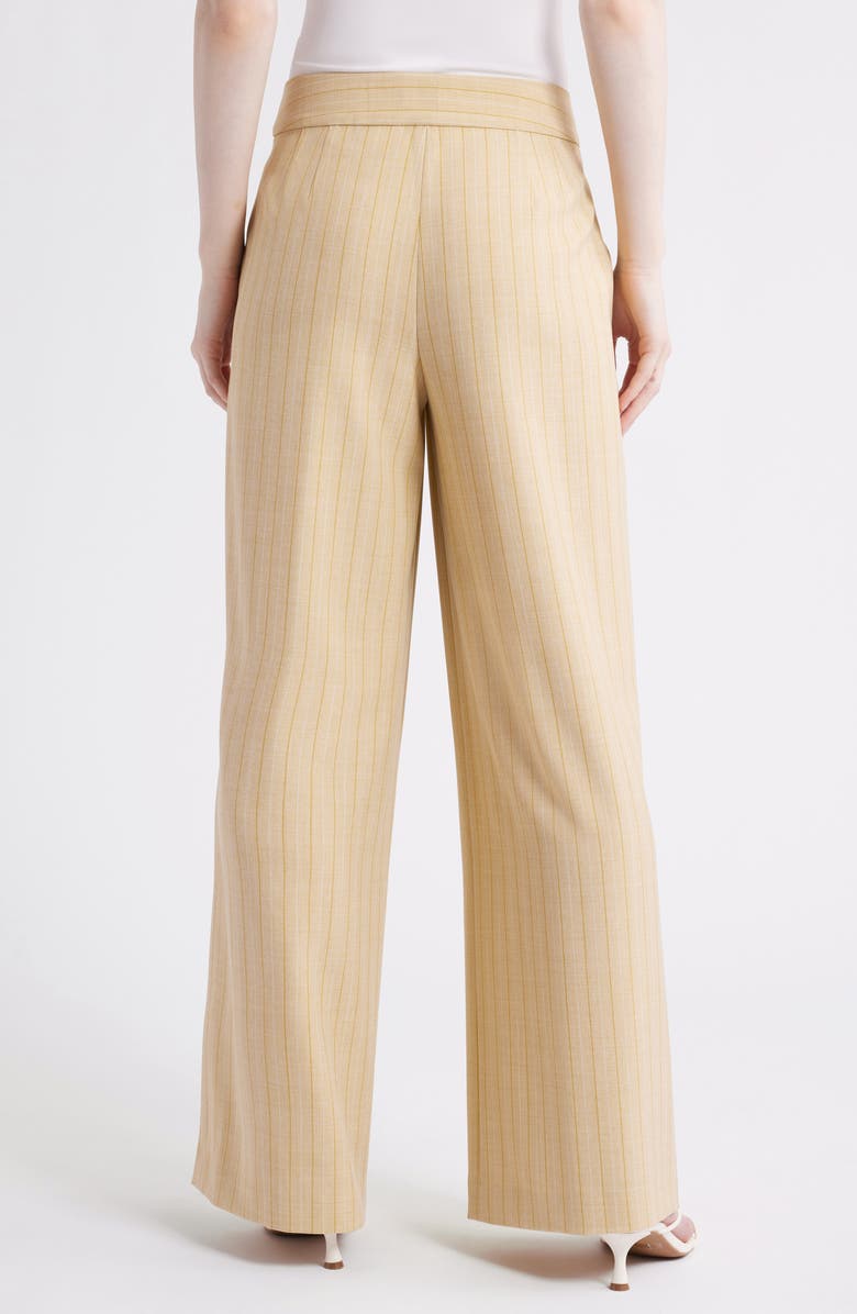 Tahari ASL Stripe Wide Leg Pants, Alternate, color,