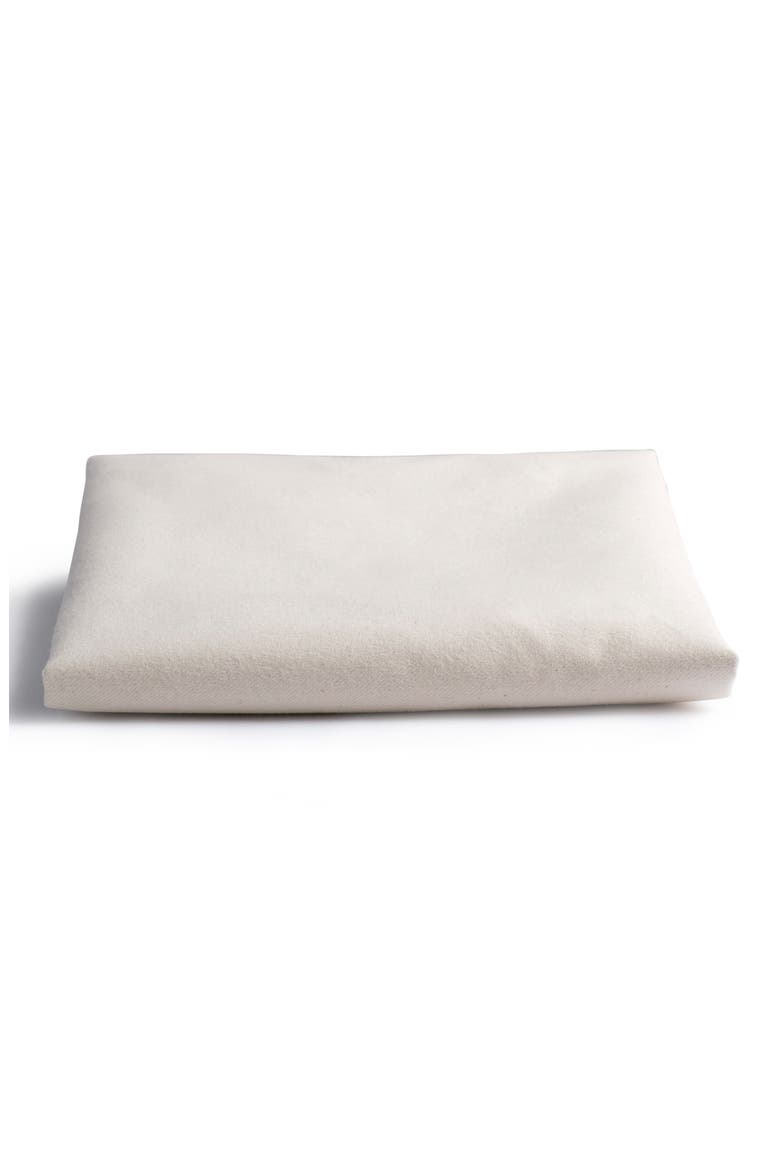 Organic Cotton Waterproof Fitted Crib Protector Pad, Alternate, color, NATURAL