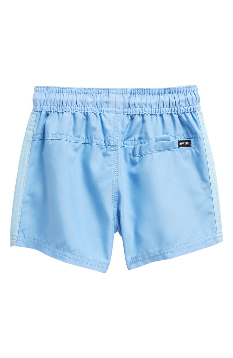Rip Curl Kids' Static Block Volley Swim Trunks, Alternate, color, Gnaraloo Blue