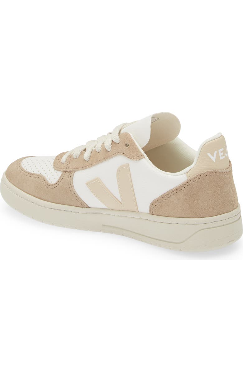Veja V-10 Sneaker, Alternate, color, Extra-White Sable Sahara