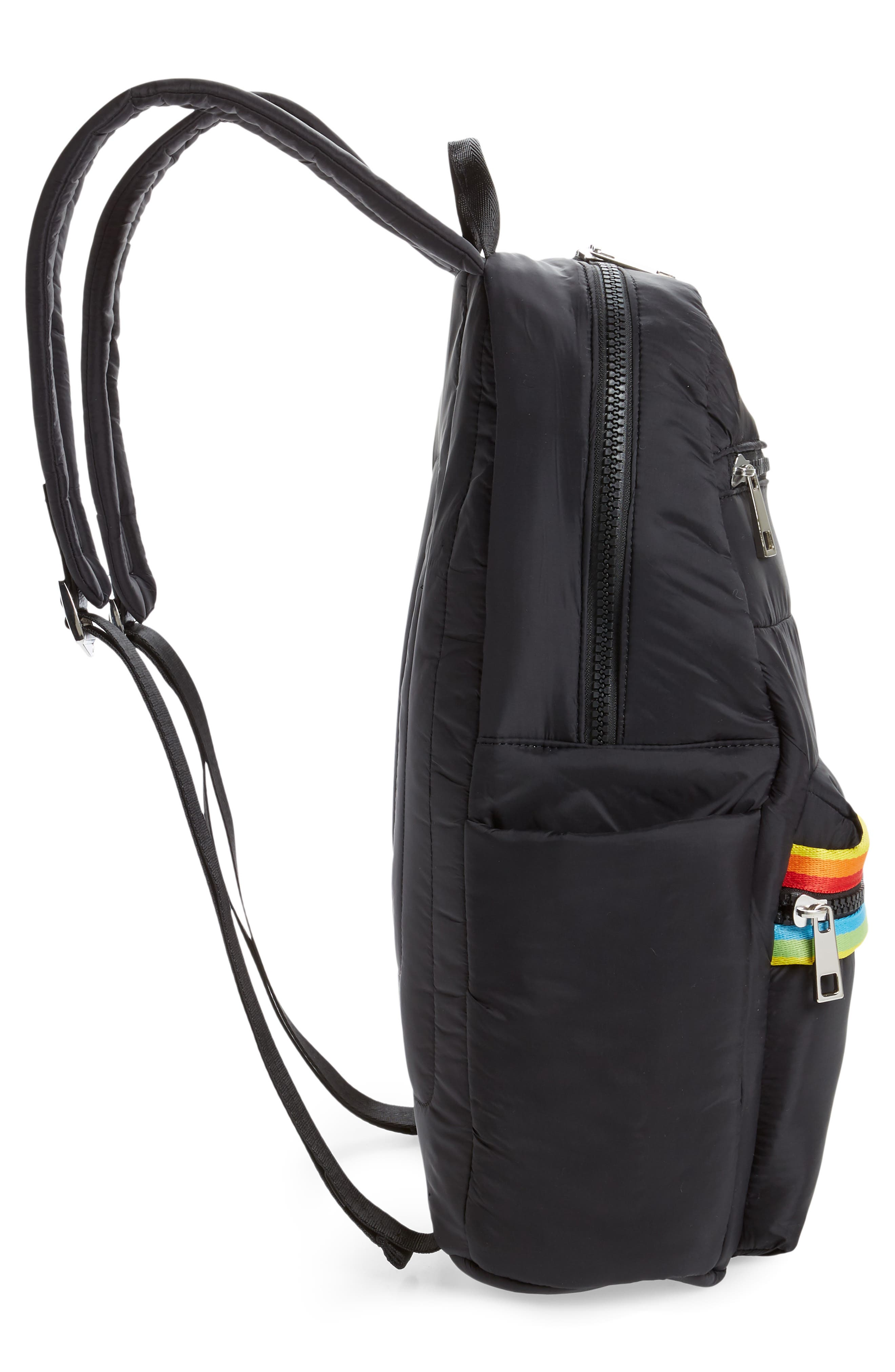 Sondra Roberts Rainbow Web Backpack, Alternate, color, 