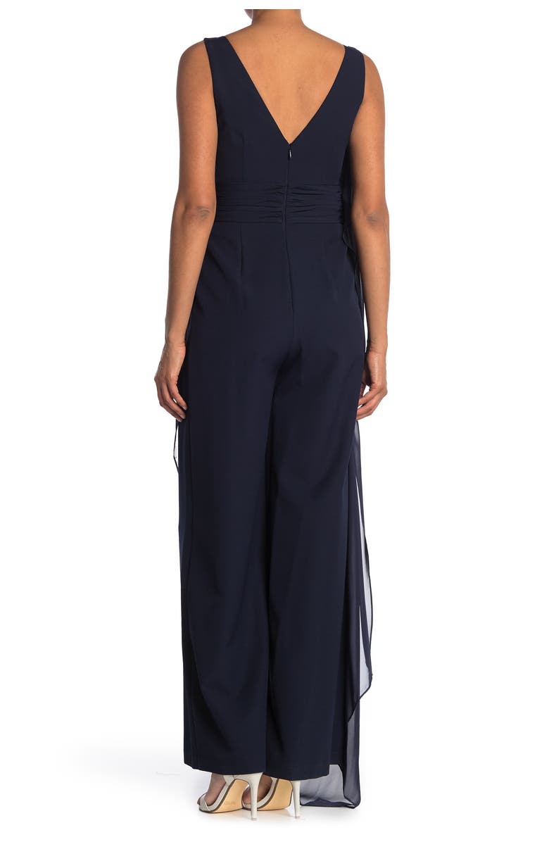 Eliza J Metallic Printed Party Dress, Alternate, color, 