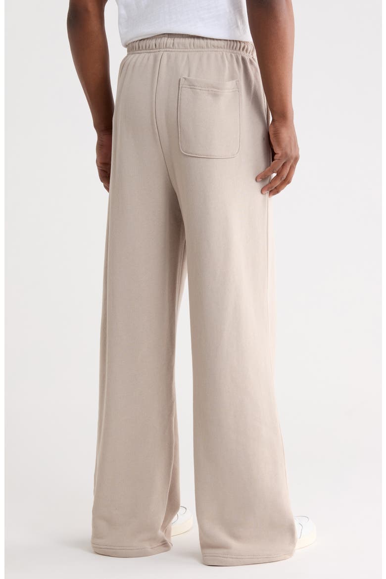 Baggy Cotton Blend Pants, Alternate, color, GREY OWL