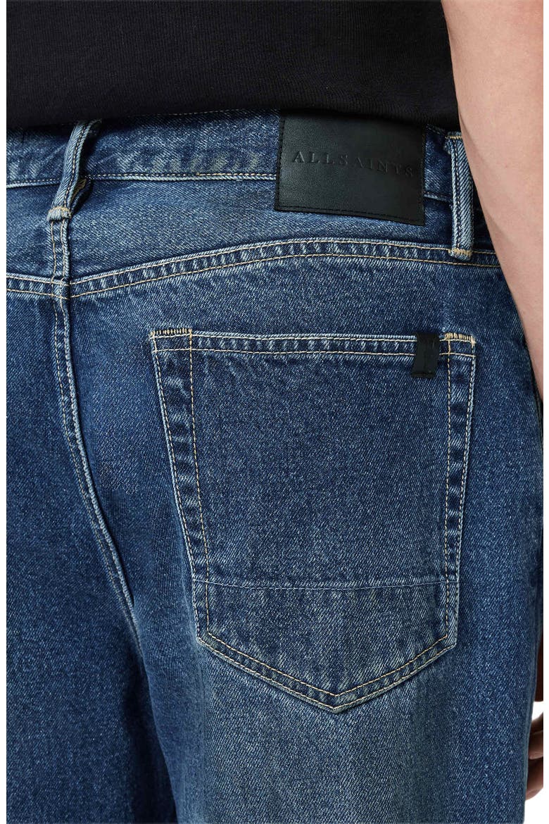 Mullen Straight Leg Jeans, Alternate, color, WORN INDIGO BLUE