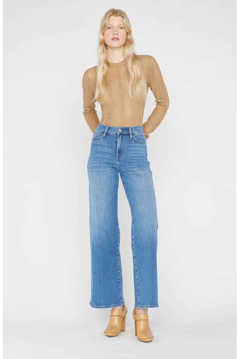 Le Slim Palazzo Ankle Jeans, Alternate, color, DRIZZLE