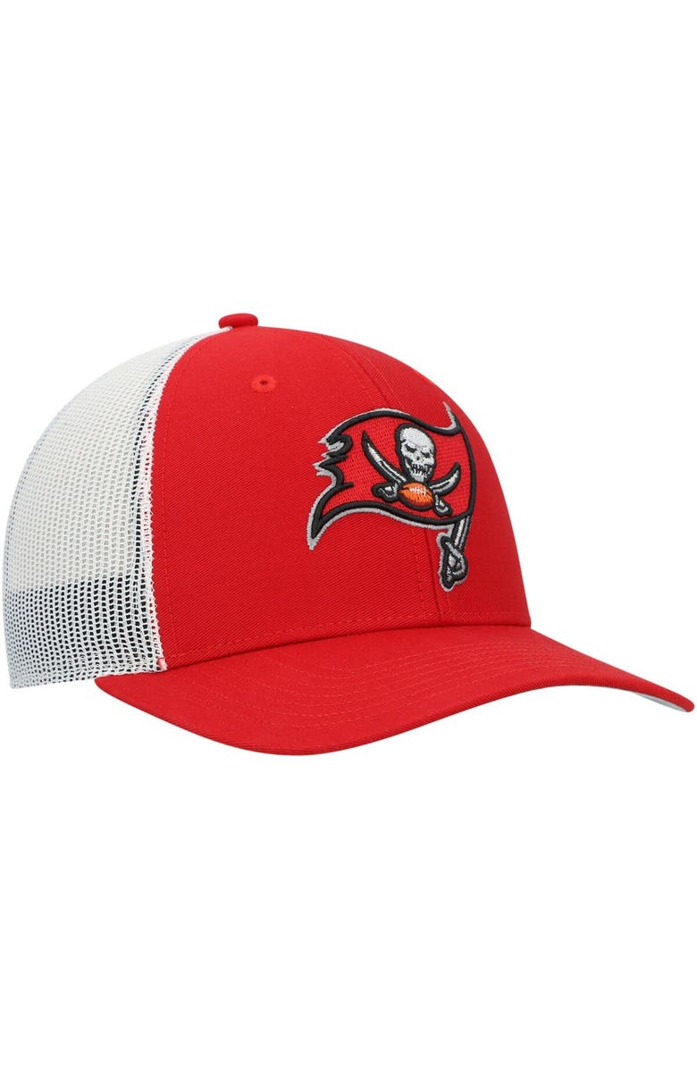 '47 Youth '47 Red/White Tampa Bay Buccaneers Adjustable Trucker Hat, Alternate, color, Red