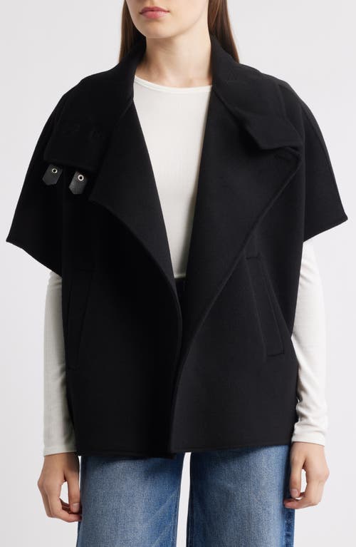 Michael Kors Double Face Wool Blend Cape