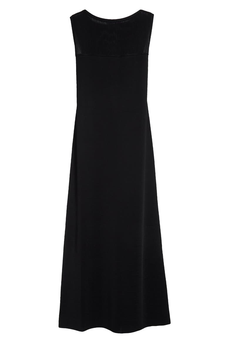 Ruslan Knit Column Dress, Alternate, color, BLACK
