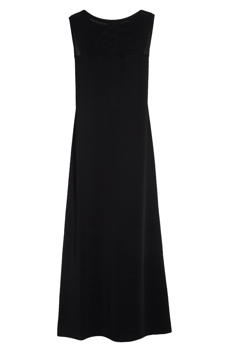 Khaite Ruslan Knit Column Dress, Alternate, color, Black