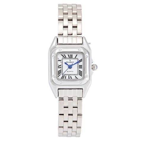 Sleek Panther Square Bracelet Watch- 20x22MM