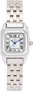Peugeot Sleek Panther Square Bracelet Watch- 20x22MM