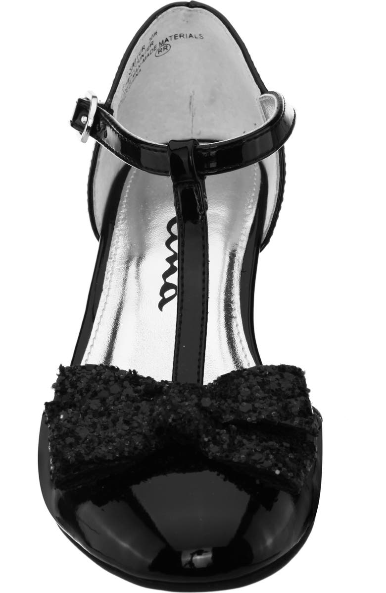 Nina Noemy Glitter Bow Dress Shoe, Alternate, color,