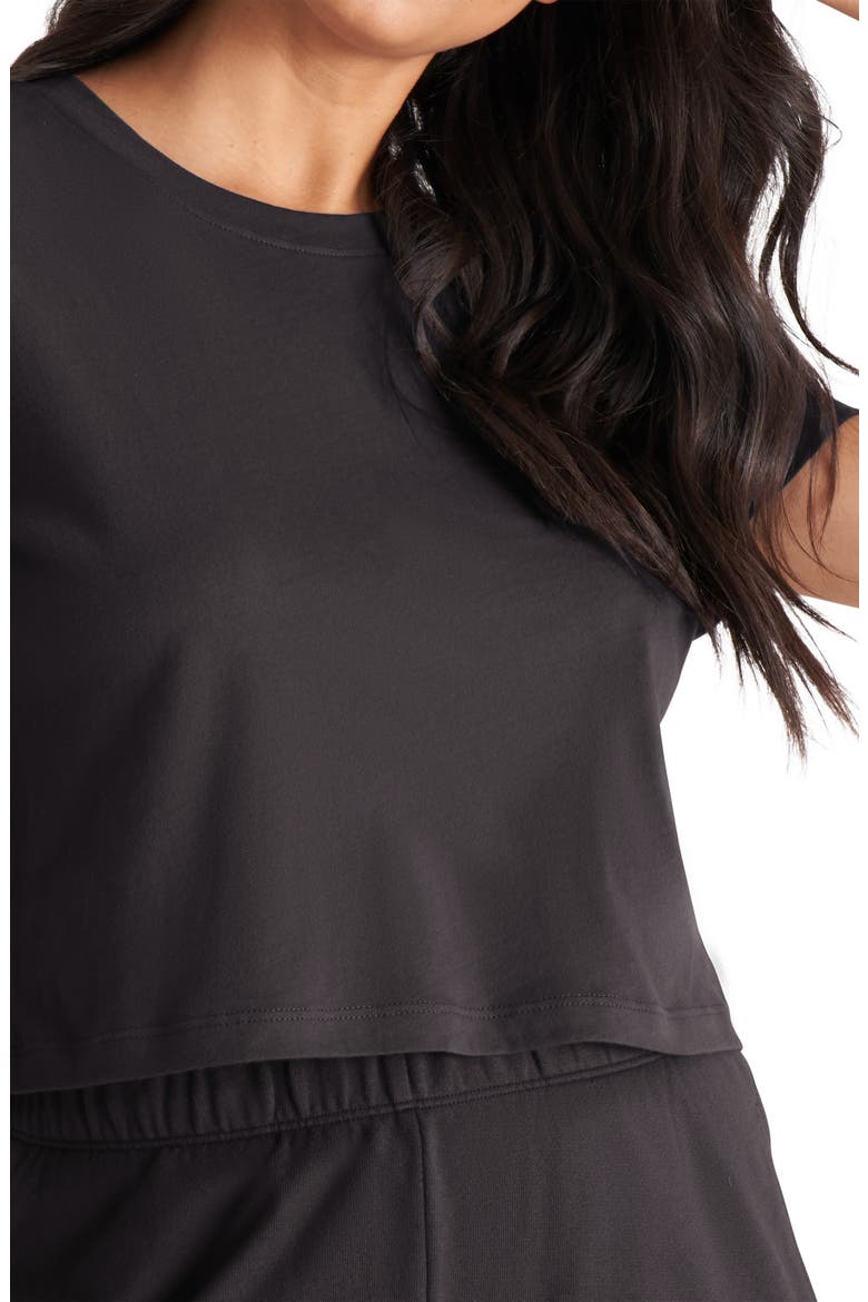 The Crop Top, Alternate, color, Vintage Black