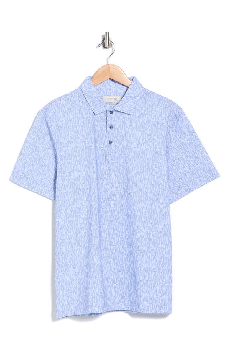 Bugatchi OoohCotton Polo, Main, color, Lilac