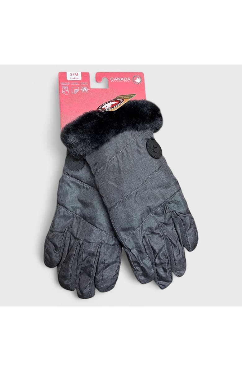 CANADA WEATHER GEAR Women's Winter Touchscreen Gloves, Alternate, color, Grey