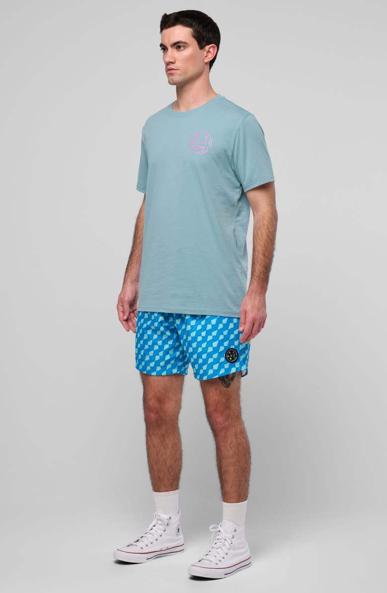 Maui & Sons Rad Cookie Graphic T-Shirt, Alternate, color, Steel Blue