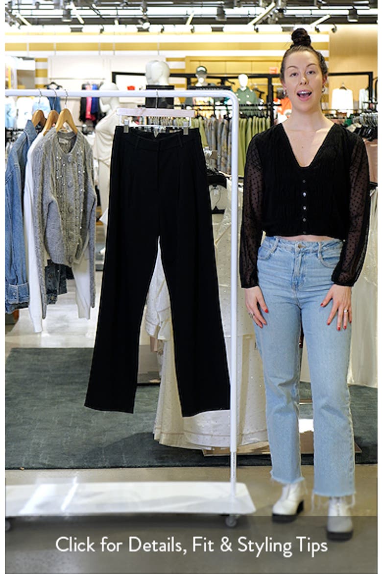 Pleated Wide Leg Pants video