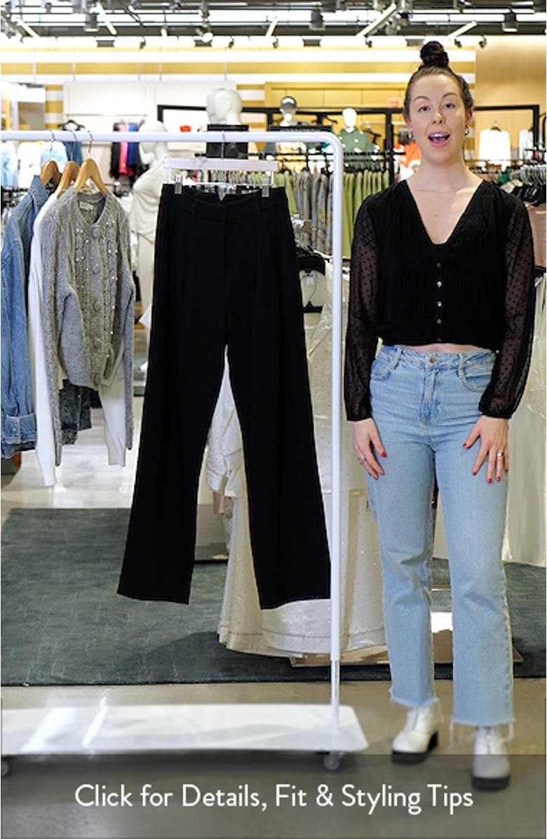 Pleated Wide Leg Pants, sales video thumbnail