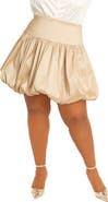 BUXOM COUTURE Bubble Hem Miniskirt