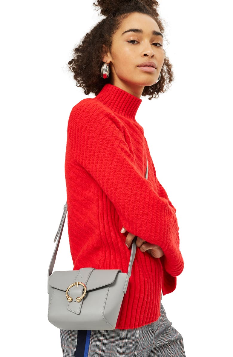 Topshop Raven Crossbody Bag, Alternate, color,