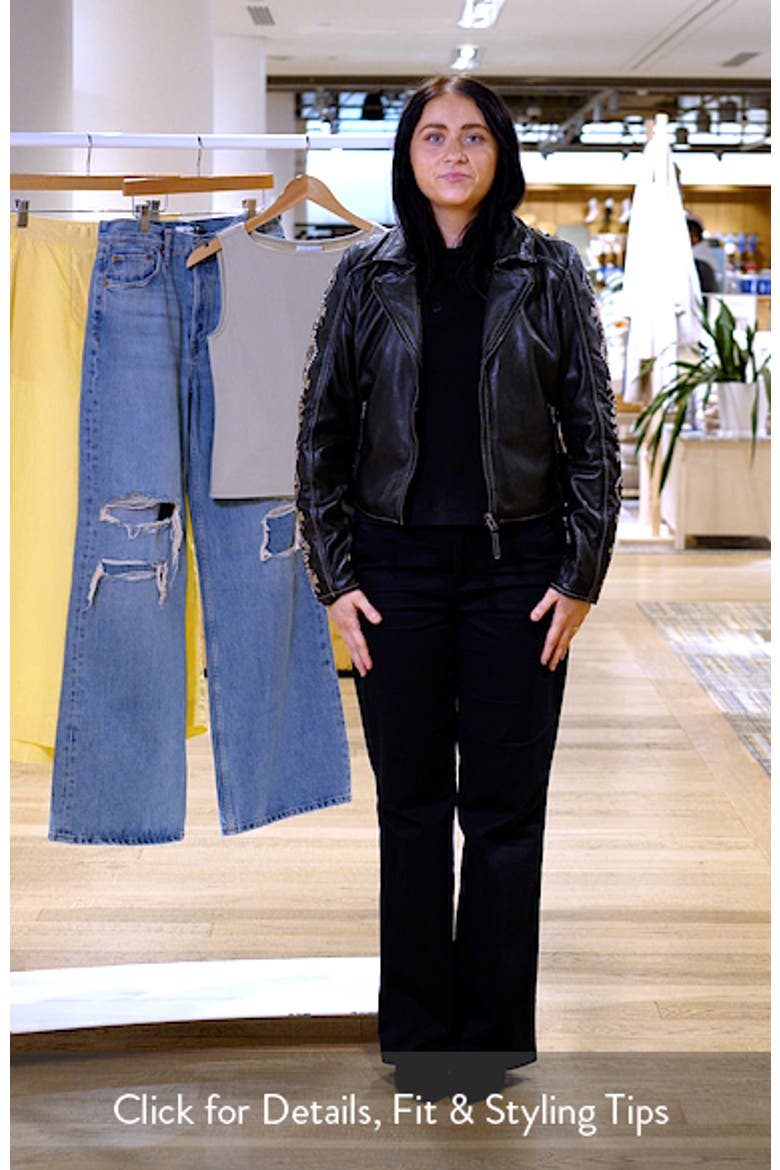 Cora Leather Jacket video