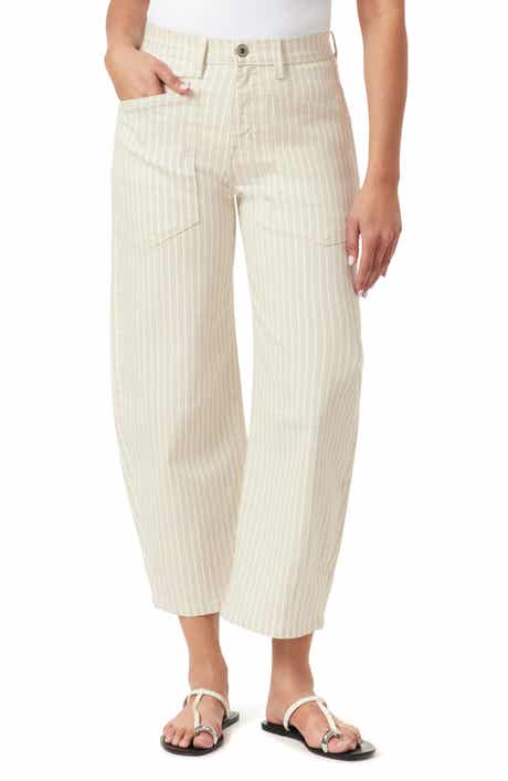 Kensie Barrel Leg Ankle Pants