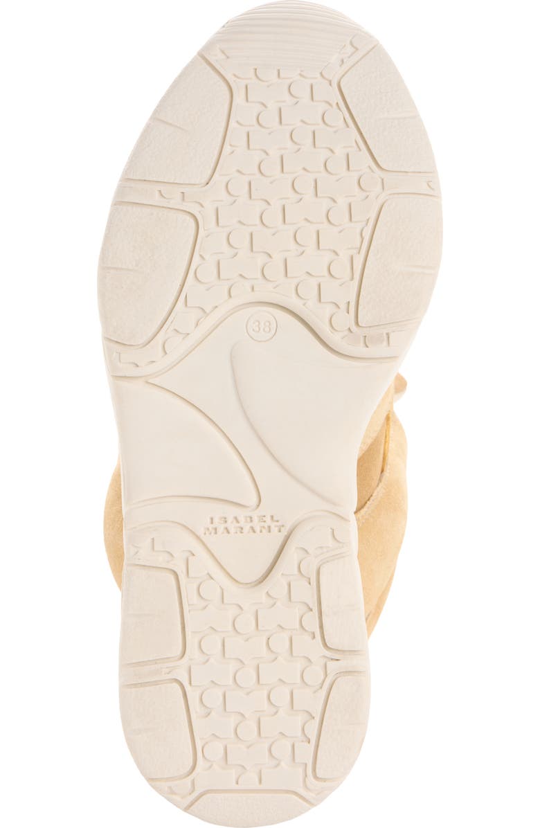 Isabel Marant Balskee Hidden Wedge High Top Sneaker, Alternate, color, Mube Multicolor Beige