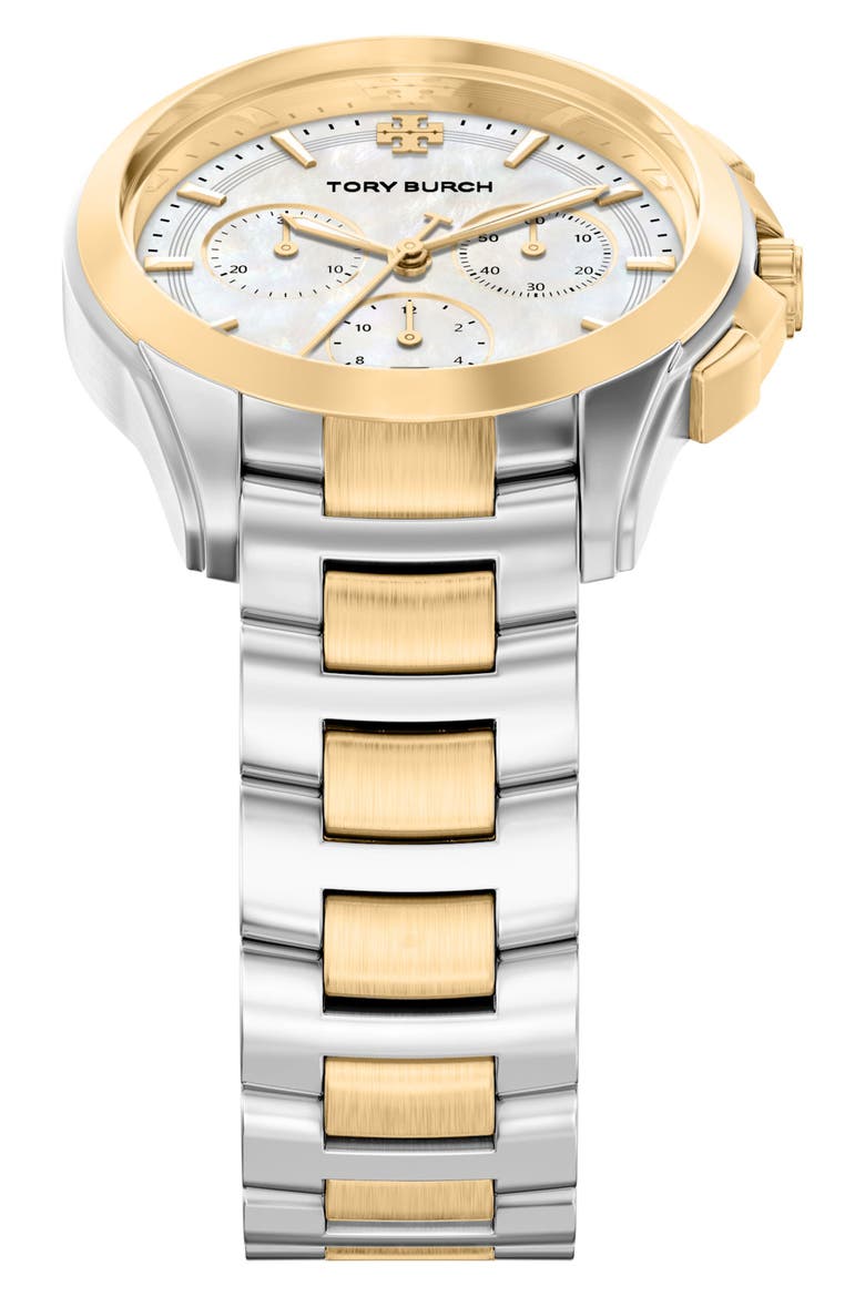 Miller Chronograph Bracelet Watch, Alternate, color, TWO TONE