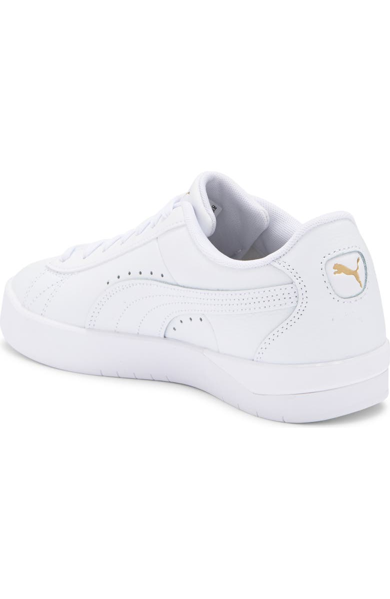 PUMA Jada Classic Sneaker, Alternate, color, Puma White-Pristine-Puma Gold