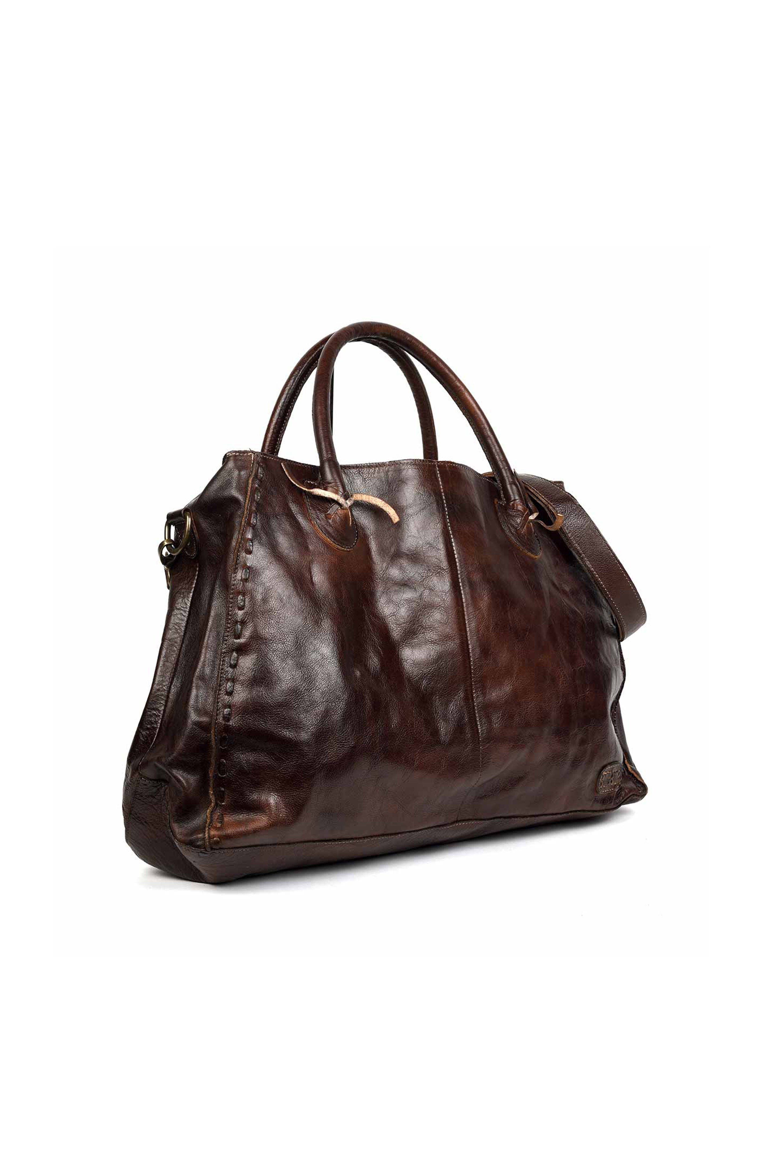 Rockaway Handbag, Alternate, color, Teak Rustic