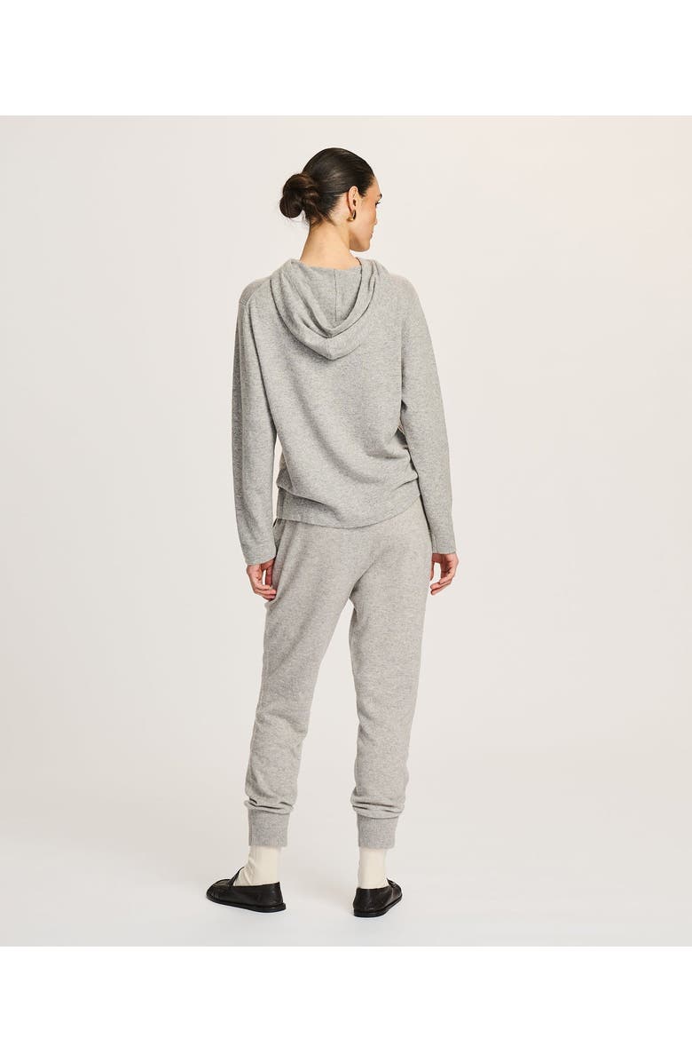 NAADAM Signature Cashmere Hoodie, Alternate, color, Cement