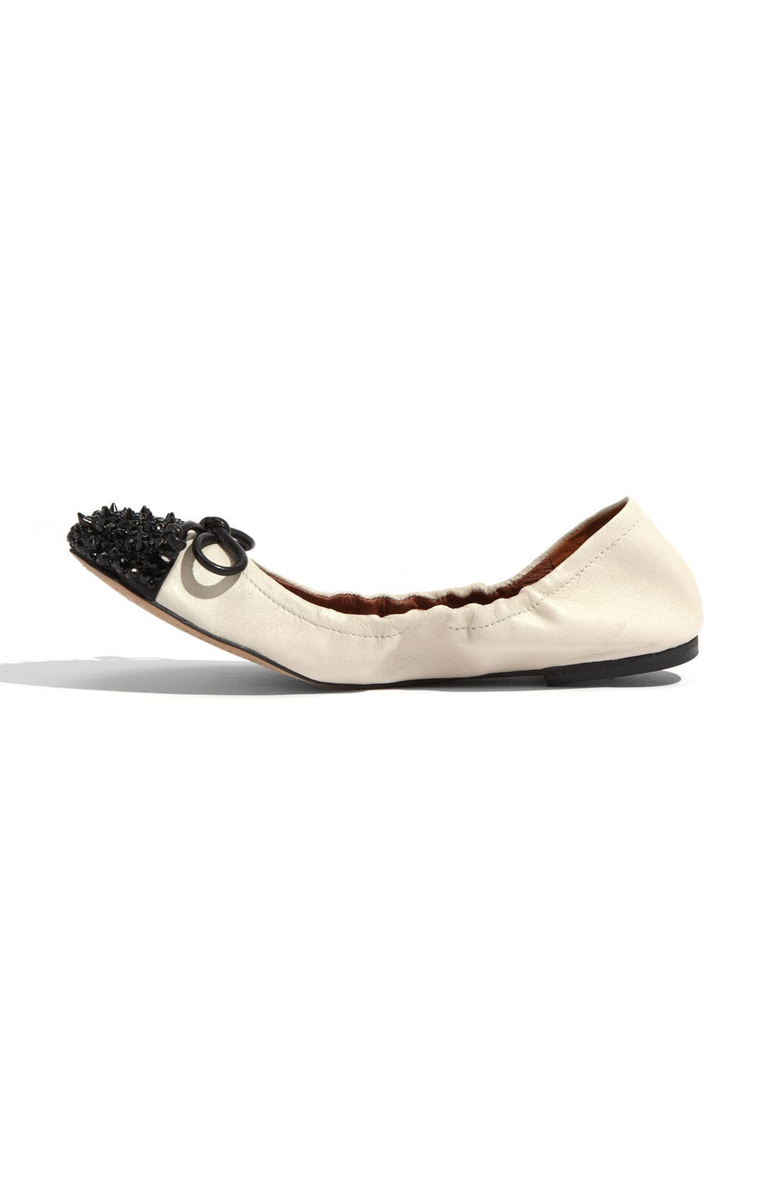 'Beatrix' Flat, Alternate, color, IVORY