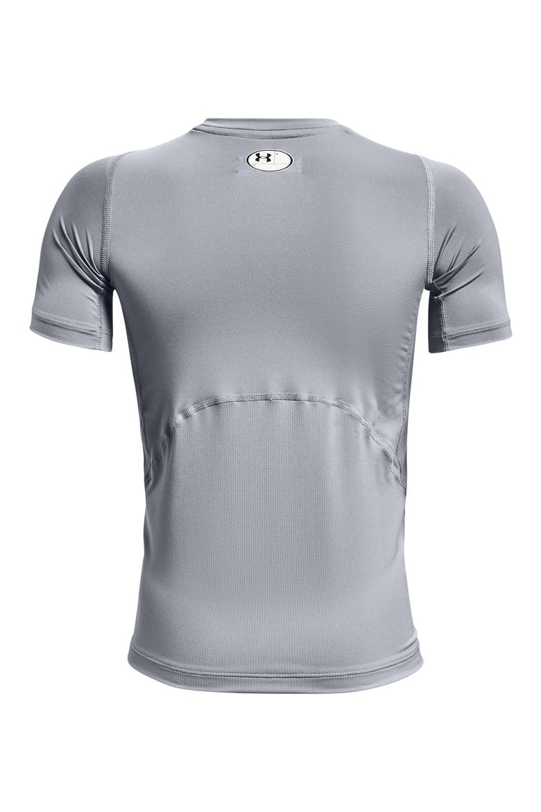 Kids' UA HeatGear® Graphic Tee, Alternate, color, STEEL