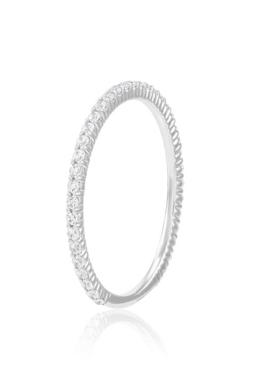Frankie & Zoe Diamond Band Ring In Gold
