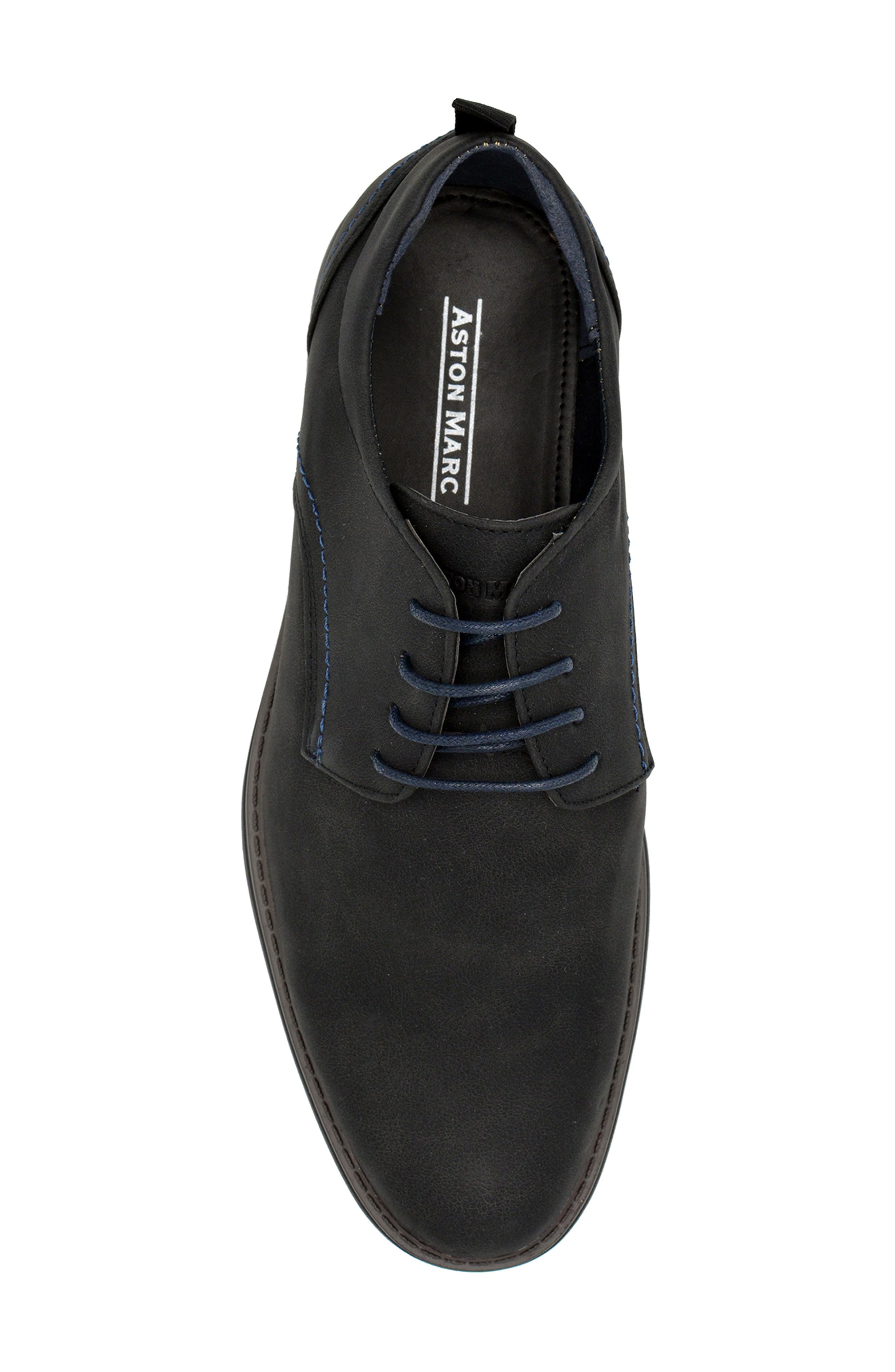 ASTON MARC Verlot Derby, Alternate, color, Black