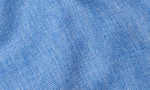 Saachi Wool Blend Fringe Scarf In Light Blue