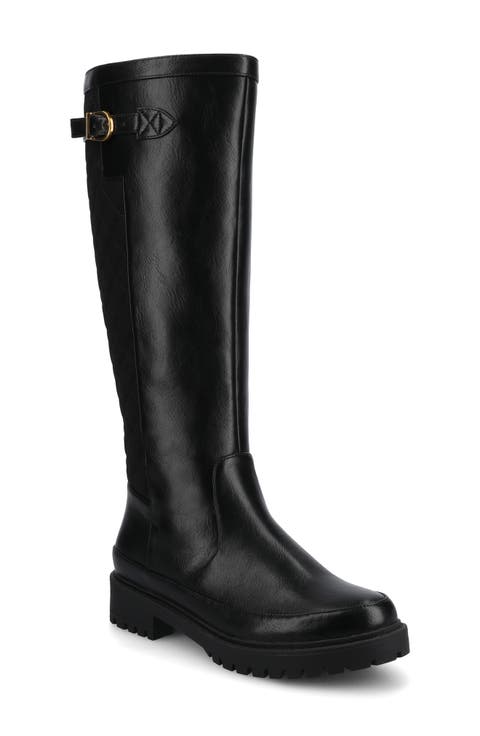 Zemmie Knee High Boot (Regular & Wide Calf)