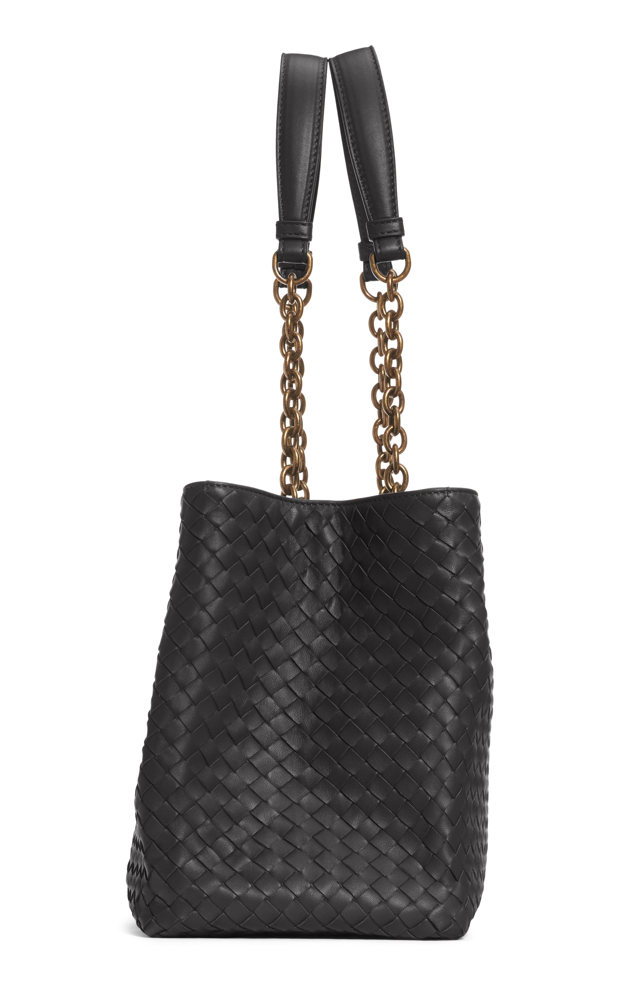 Bottega Veneta Intrecciato East/West Leather Tote Bag, Alternate, color, 